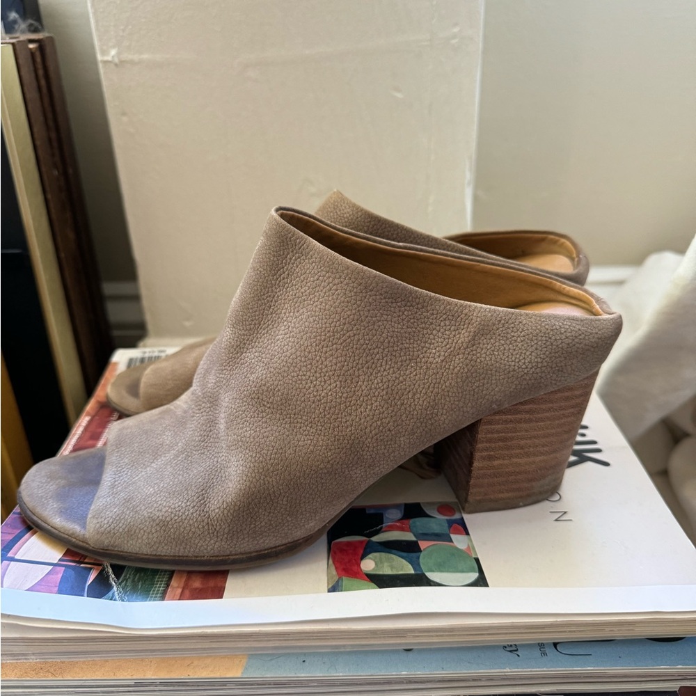Lucky brand leather mule - Grey size 8